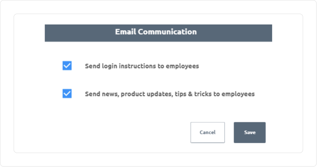 email communication